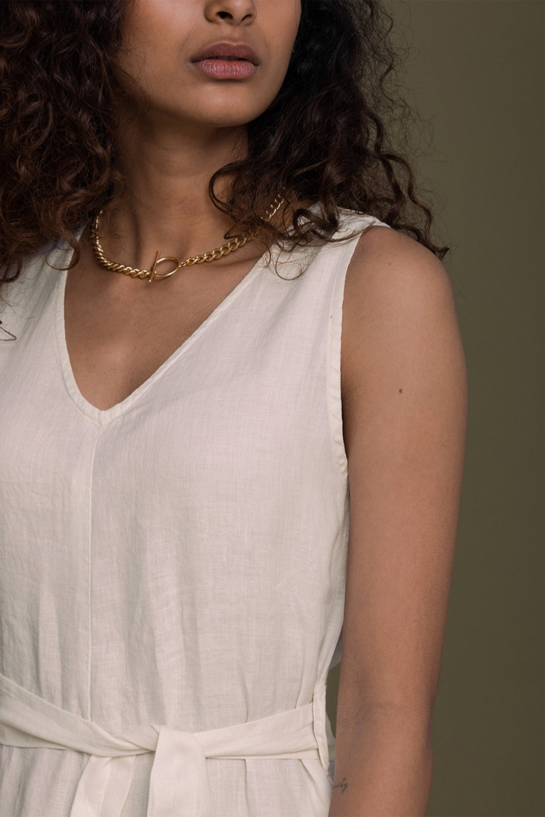 Breakfast in Bed Jumpsuit - Off-white
