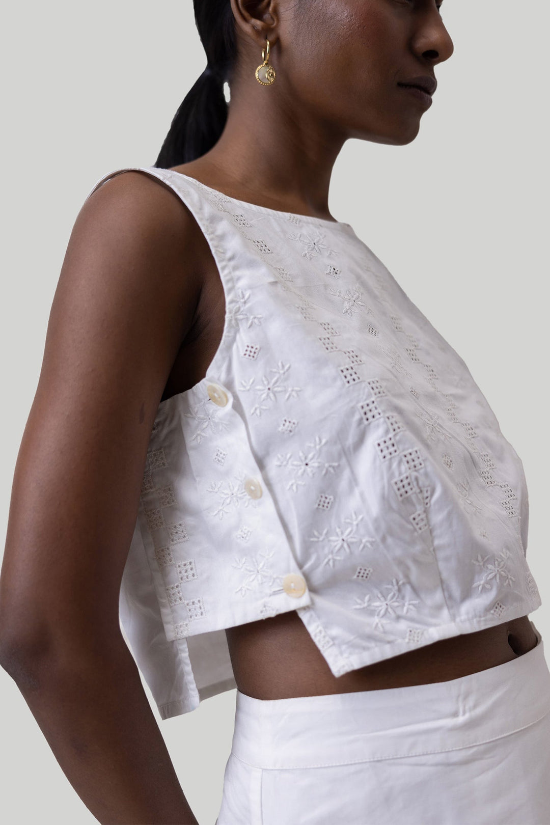 Breezy Summer Set - White