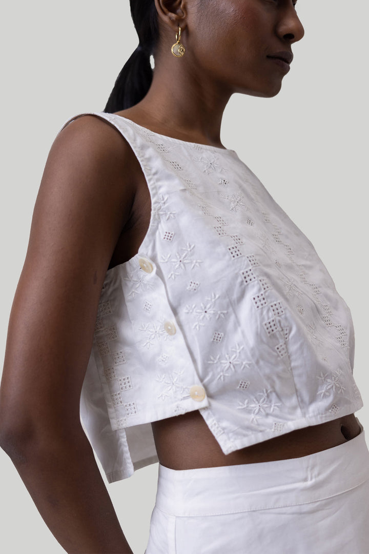 Breezy Summer Set - White