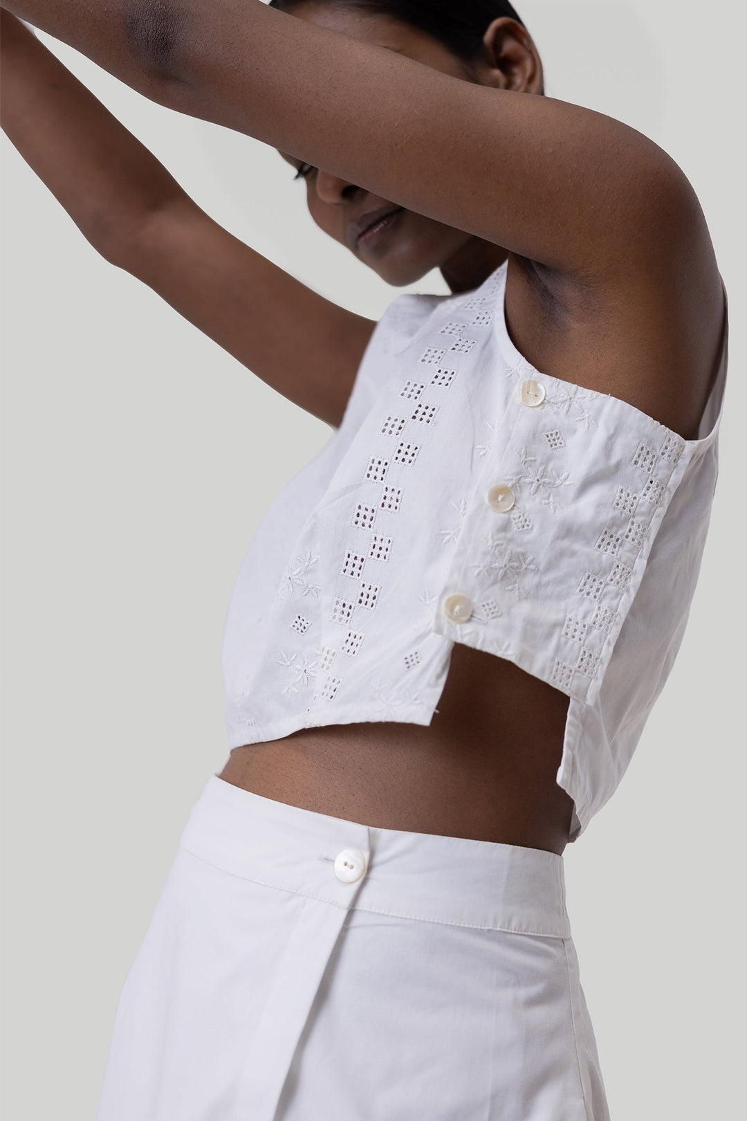 Breezy Summer Set - White