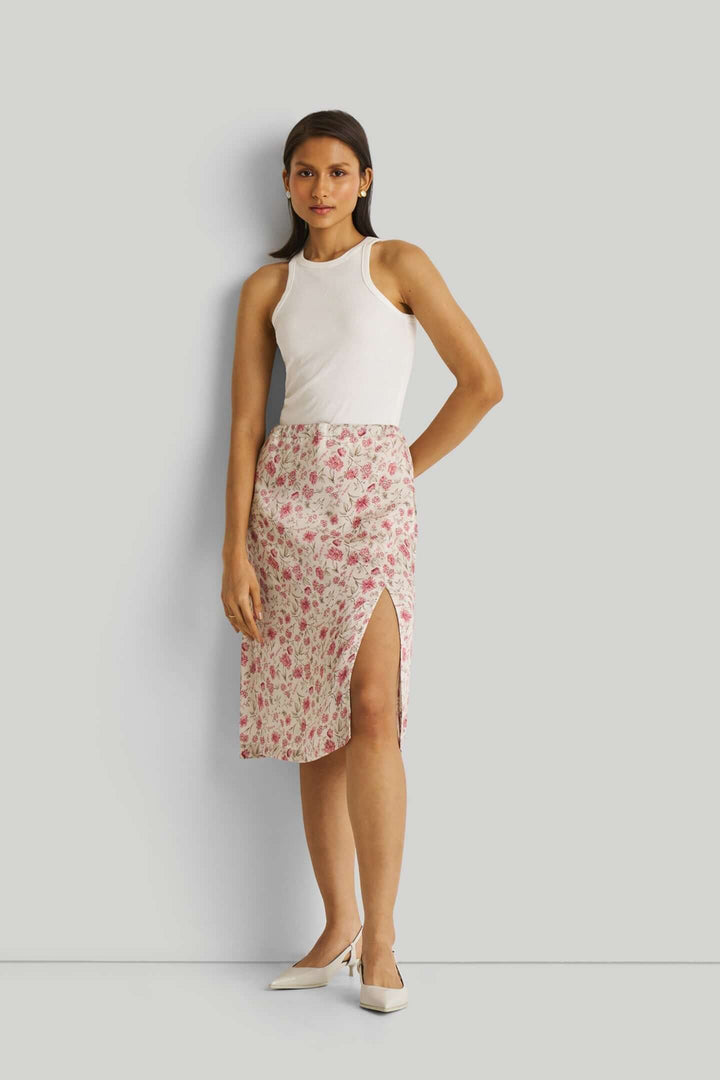 Brunch Skirt - Pink Florals