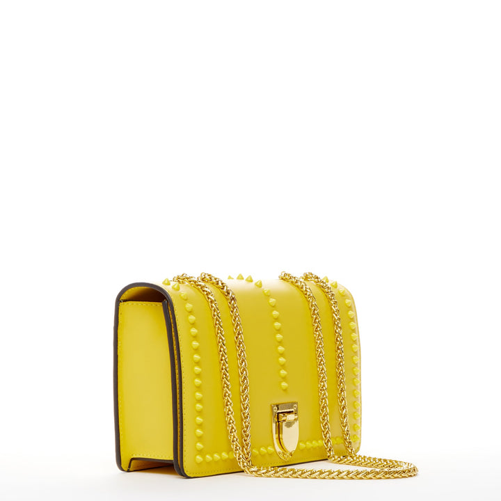 Josie Mustard Yellow Leather Purse
