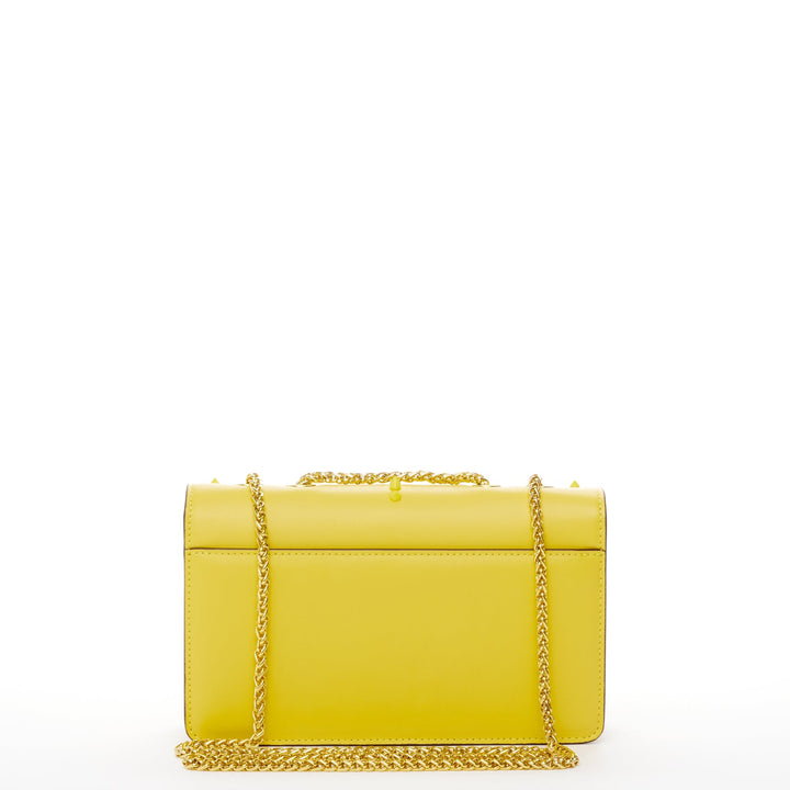 Josie Mustard Yellow Leather Purse