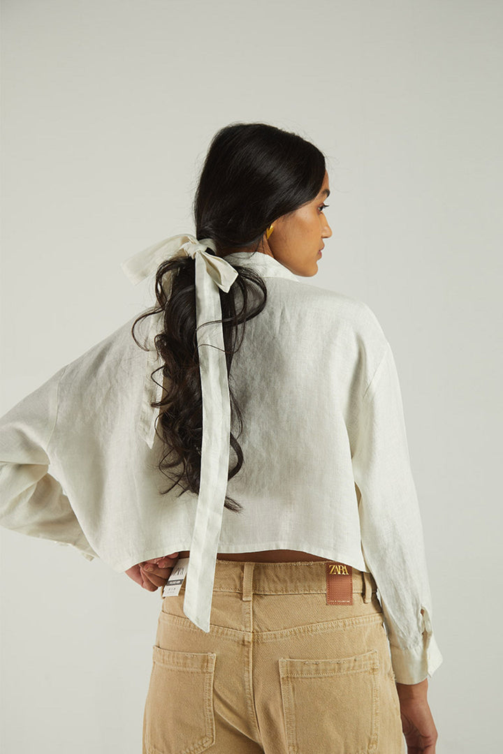 Crop it like it's Hot Shirt - Off-white