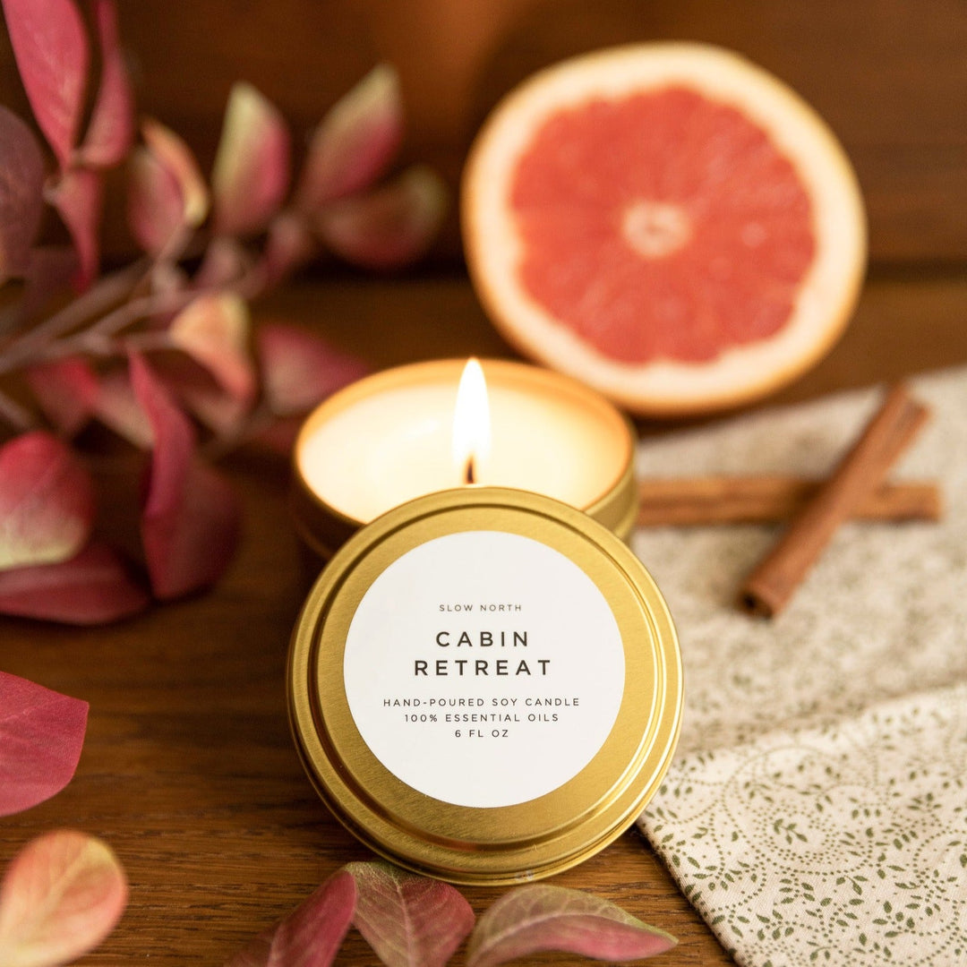 Cabin Retreat (Seasonal) - Cedarwood, Grapefruit & Cinnamon