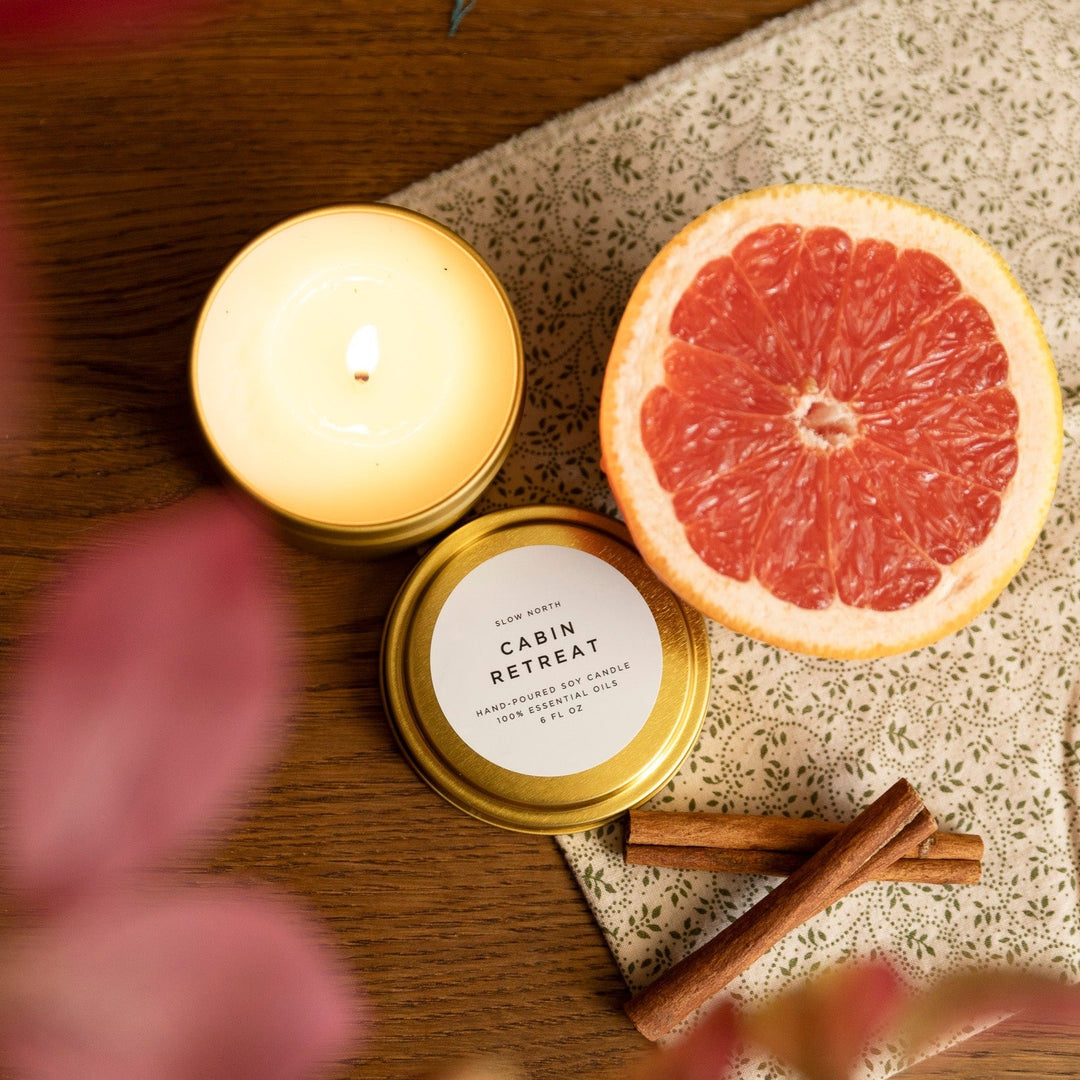 Cabin Retreat (Seasonal) - Cedarwood, Grapefruit & Cinnamon