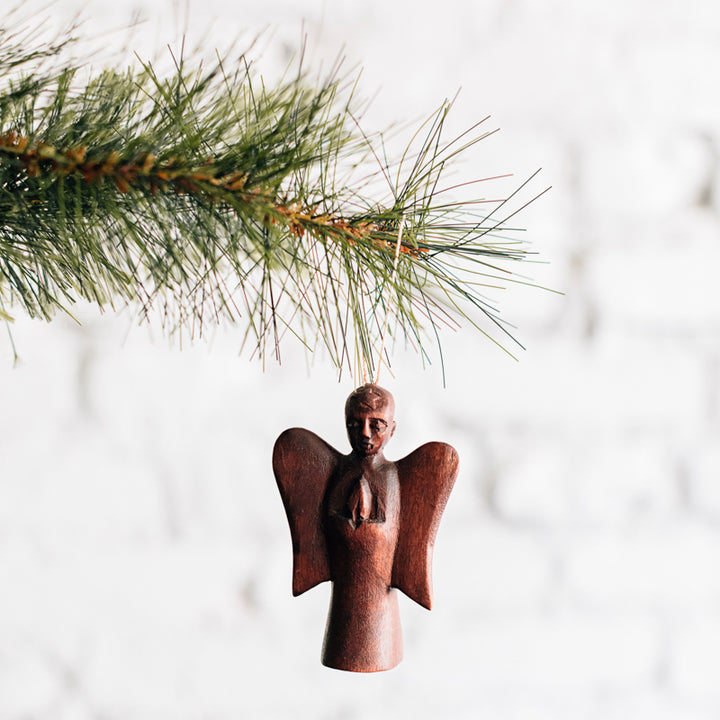 Carved Angel Ornament
