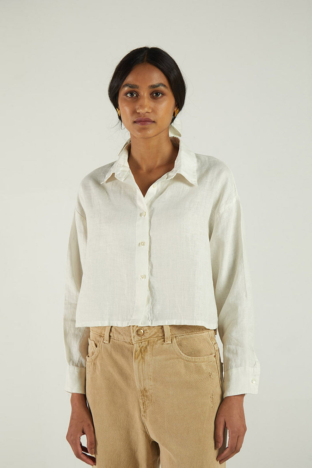 Crop it like it's Hot Shirt - Off-white
