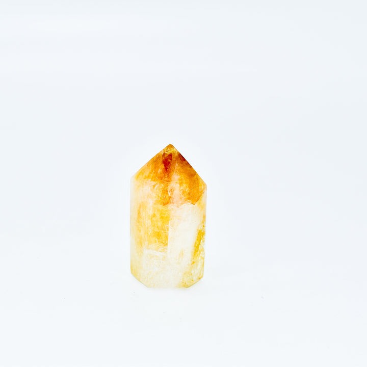 Citrine Polished Hexagon Points
