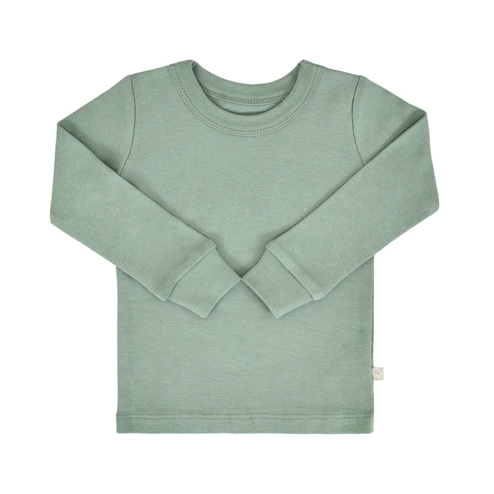 baby pajamas | Basil Green