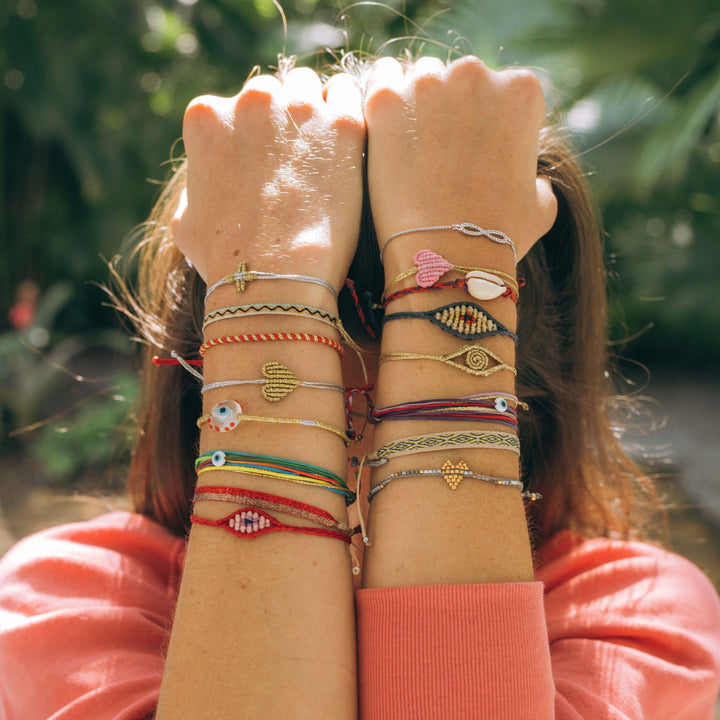 Duo Color String Bracelet