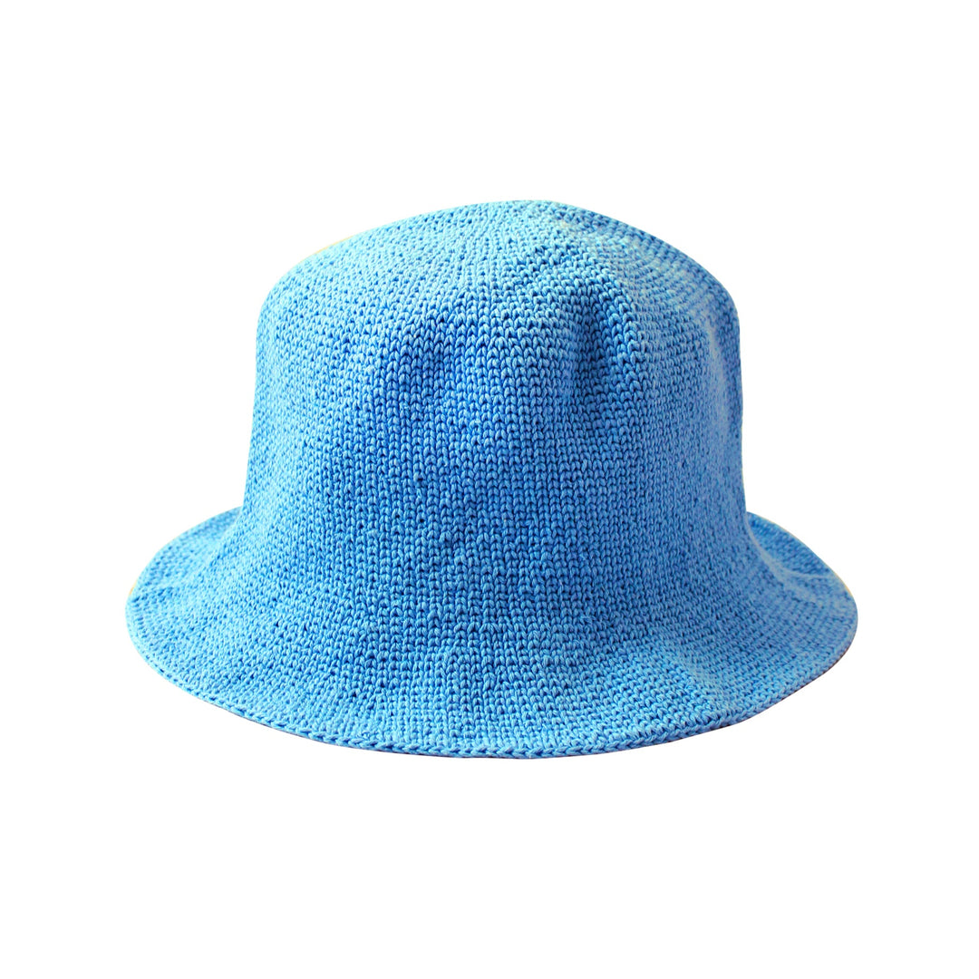 FLORETTE Crochet Bucket Hat | Periwinkle Blue