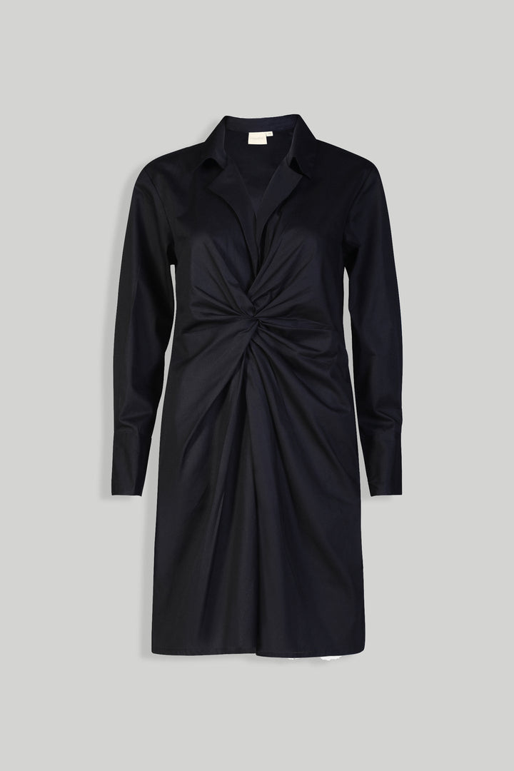Front Twist Dress - Black