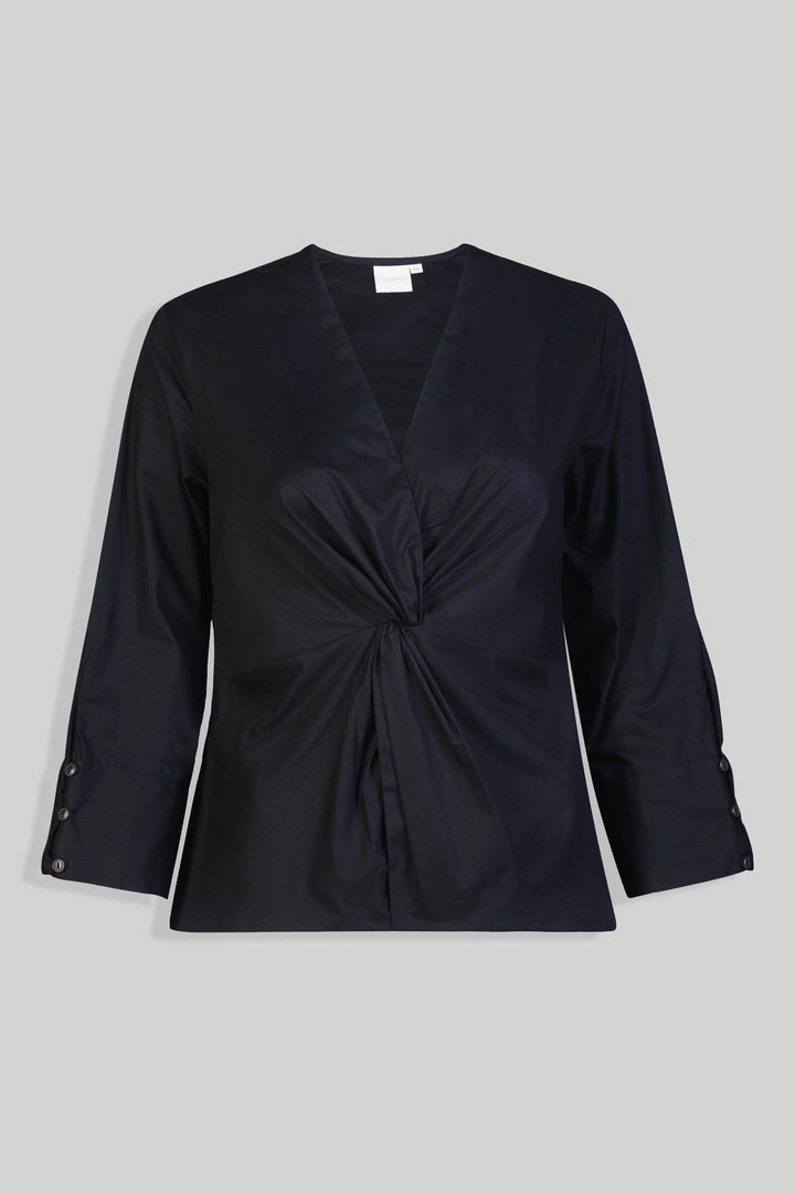 Front Twist Top - Black