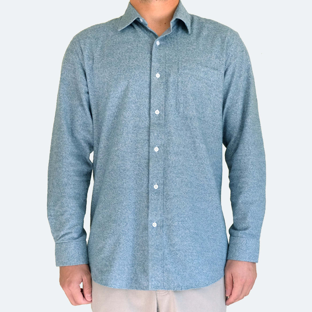 Flannel Shirt Heather - Opal