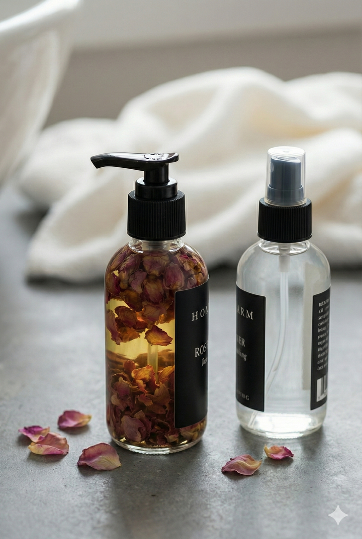 Organic Rose Skincare Duo