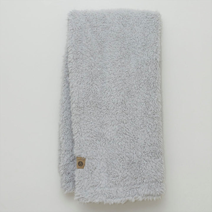 Luxurious Silver Angel Plush blanket, ultra-soft and lightweight, perfect for adding comfort to any home décor.