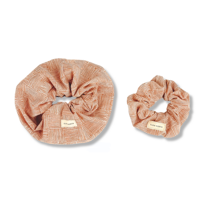 Hair Scrunchie - Copper Fields