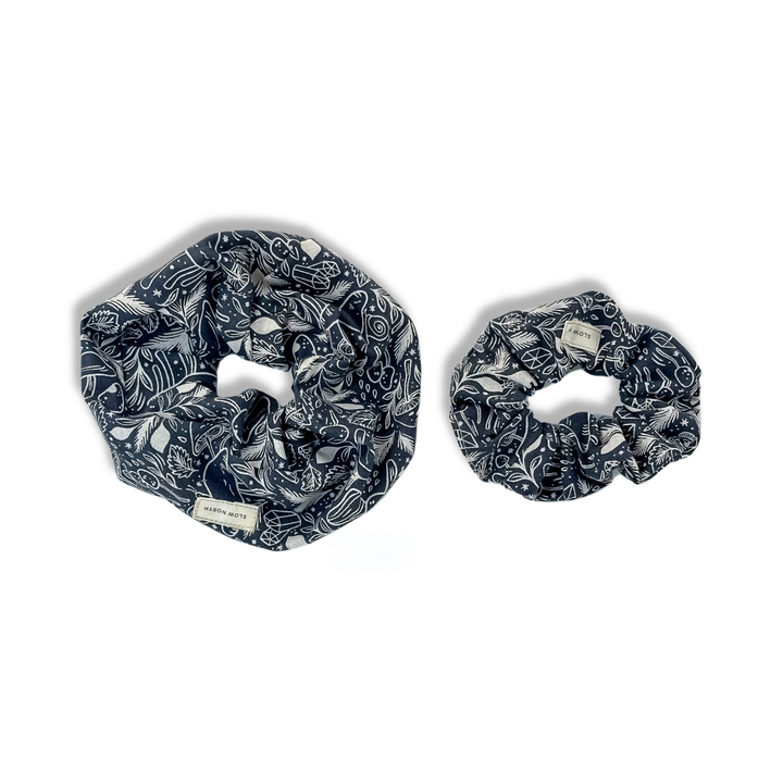 Hair Scrunchie - Mystical Mushroom