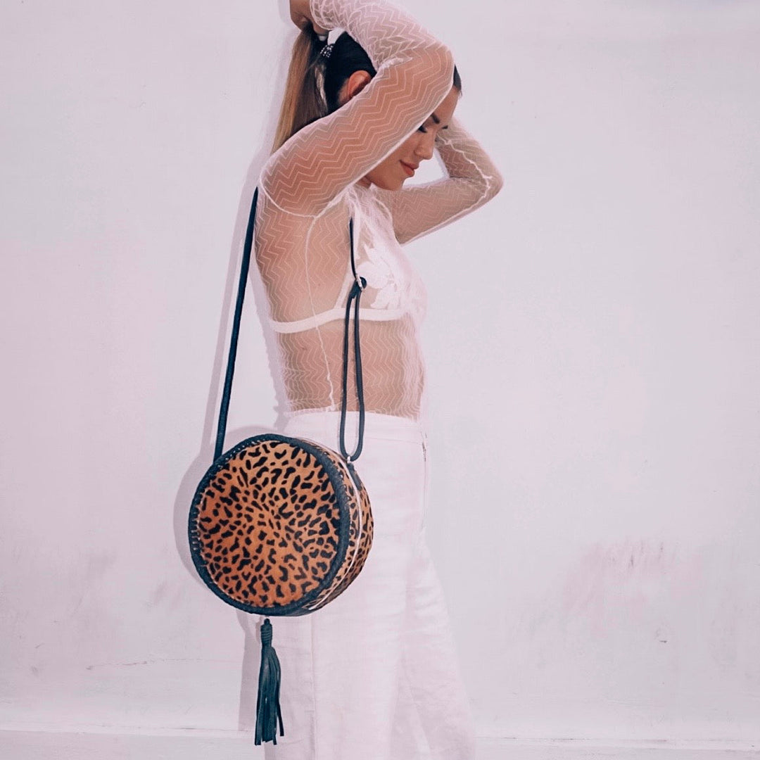 Circle Cowhide