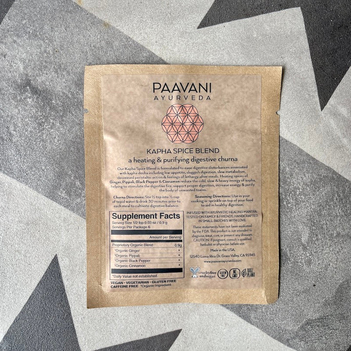 Spring Sampler Kit - Ayurvedic Set for Kapha Season