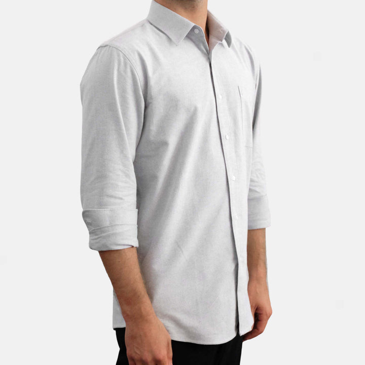 Flannel Shirt Heather - Light Gray