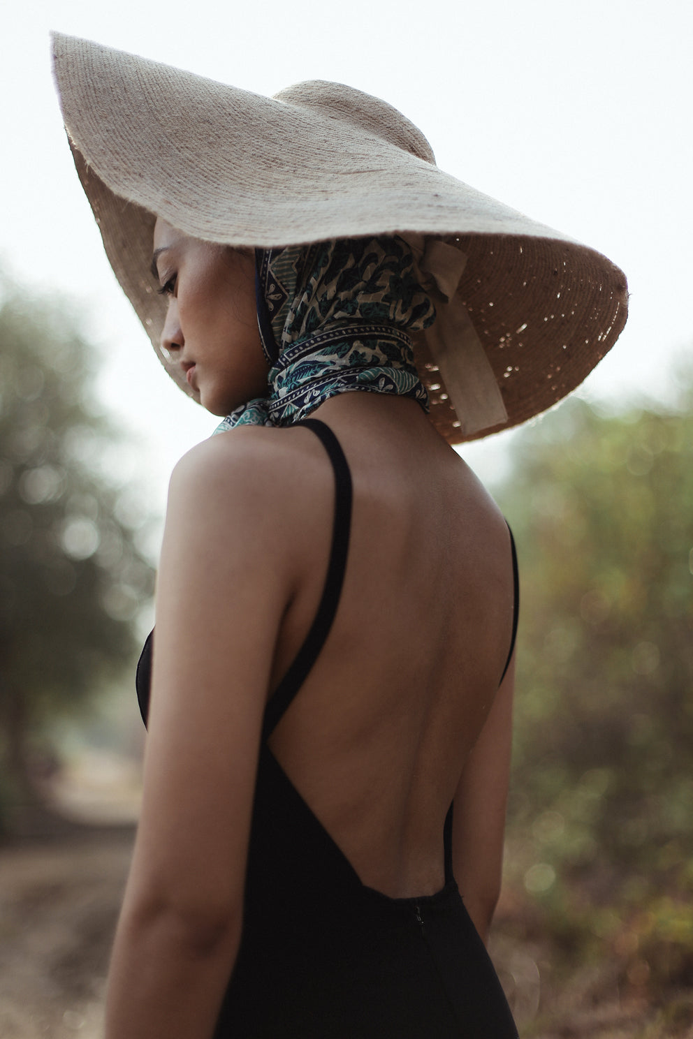 Lola Wide Brim Jute Straw Hat - Natural Beige