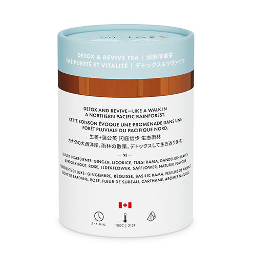 Detox and Revive Luxury Herbal Tea - 12ct Canister