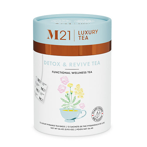 Detox and Revive Luxury Herbal Tea - 12ct Canister