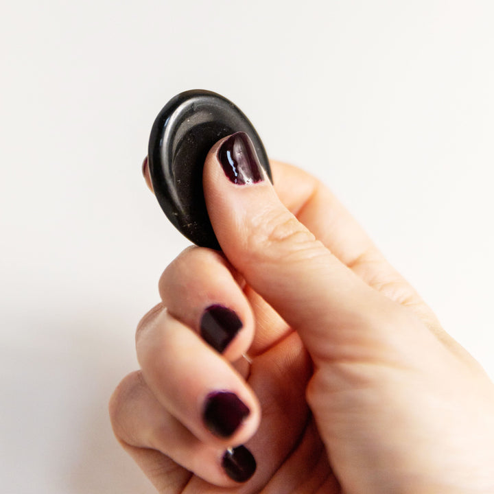 Black Tourmaline | Meditation Stone