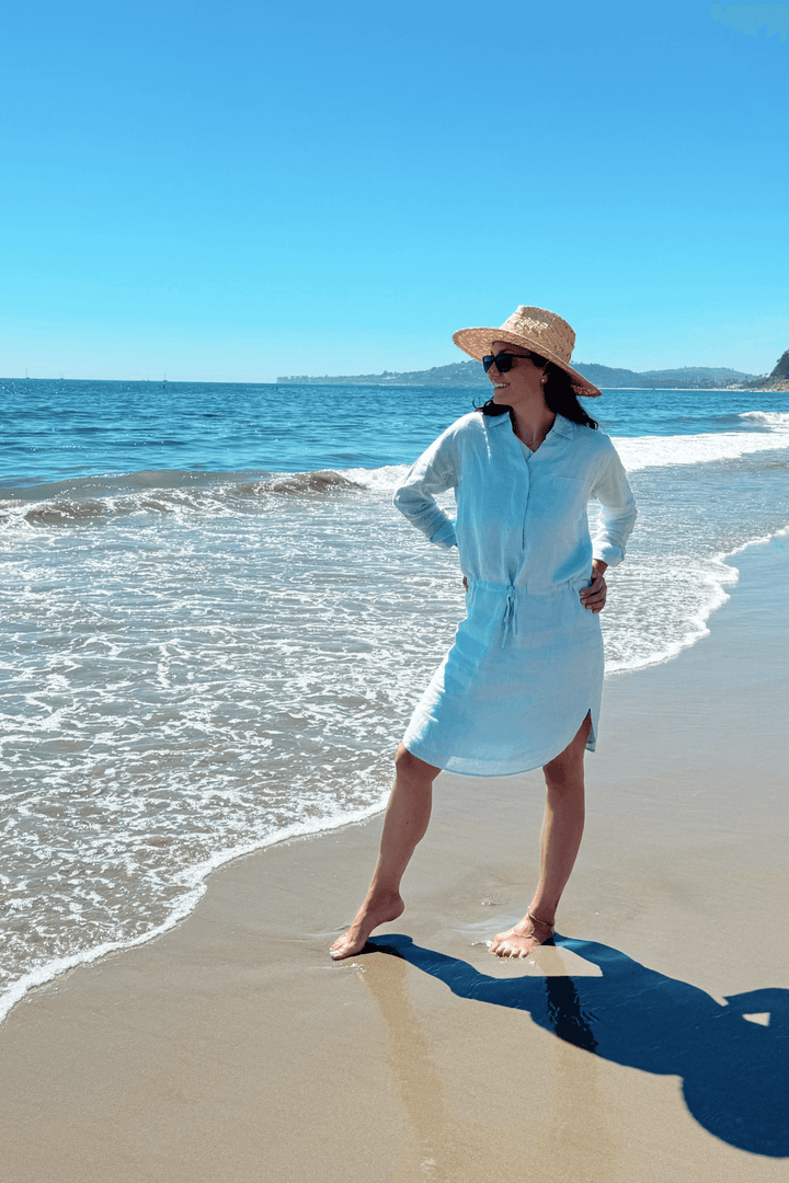 Meet me by the Cliff Dress - Blue