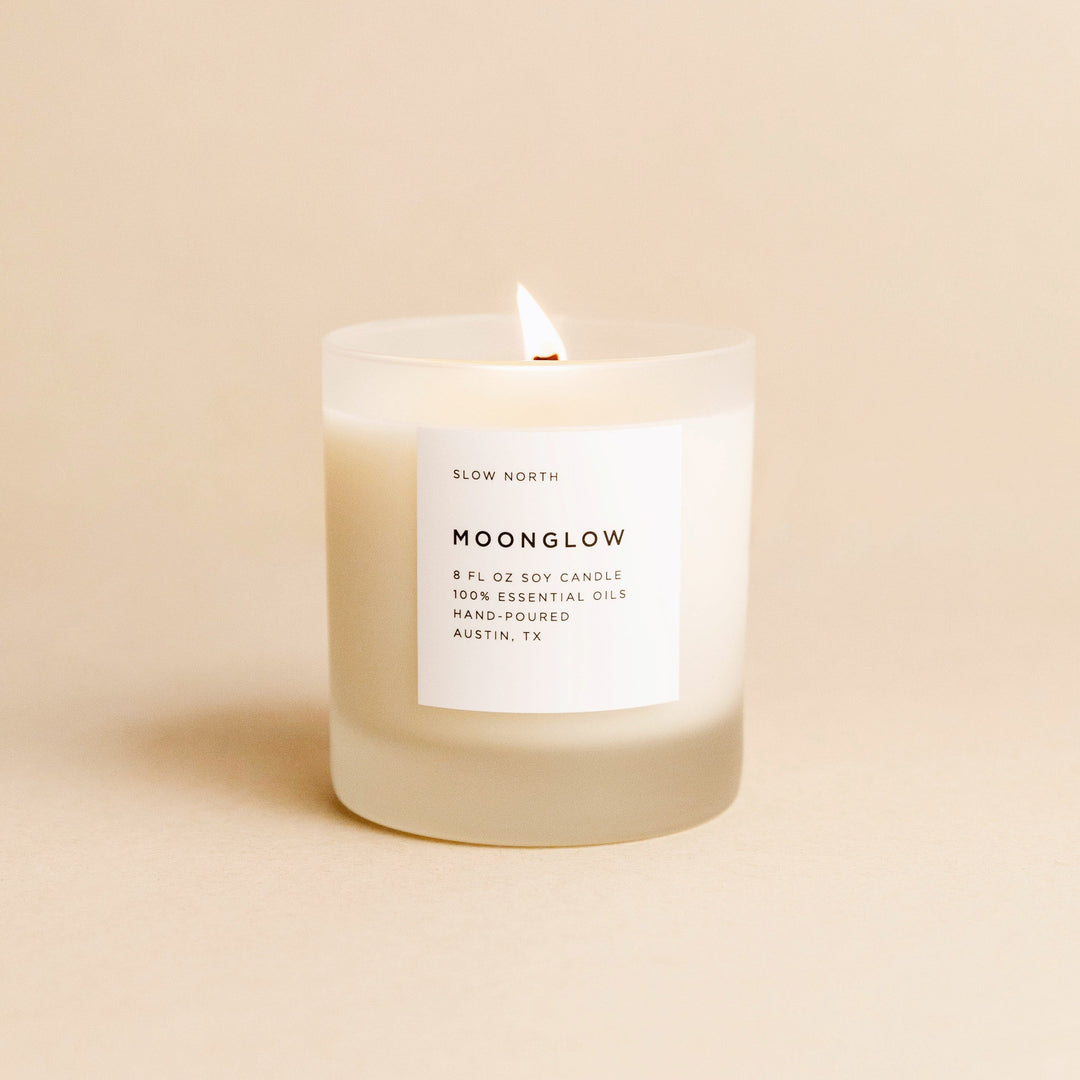 Moonglow - Signature Candle (Patchouli + Cinnamon + Black Pepper)