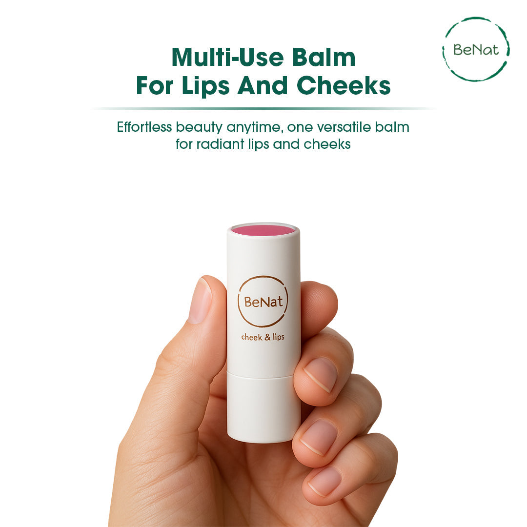 Lip & Cheek Bloom | 2 in 1 Natural Lipstick for Vibrant Color
