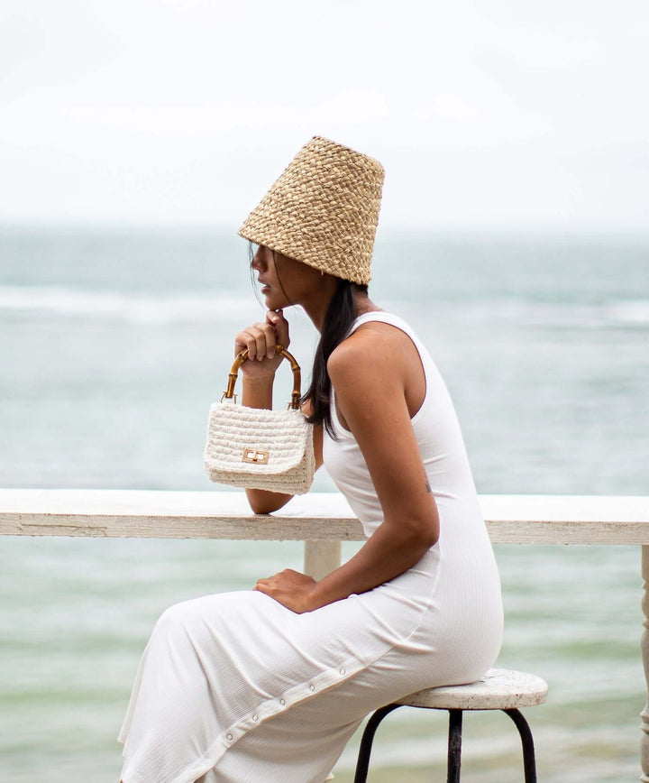 Napa High-crown Straw Hat