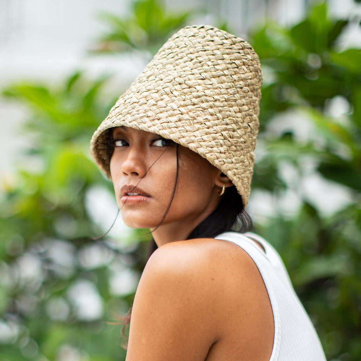 Napa High-crown Straw Hat
