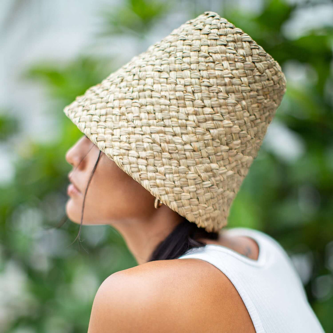 Napa High-crown Straw Hat