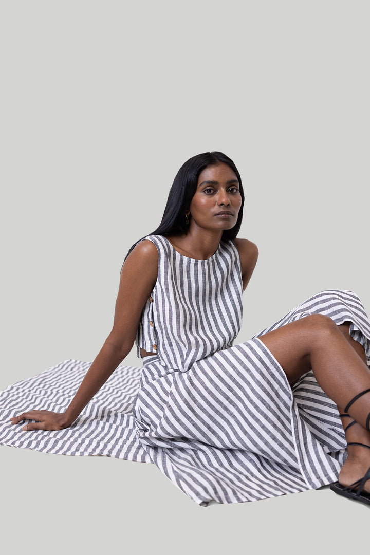 Breezy Summer Set - Linen Stripes