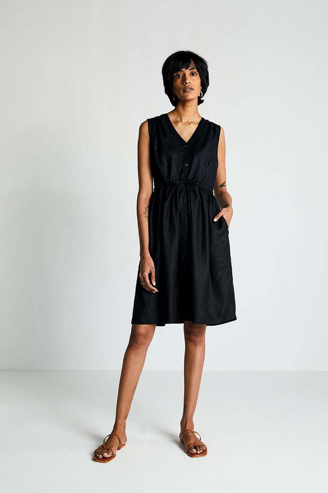 Pina Colada Season Dress - Black