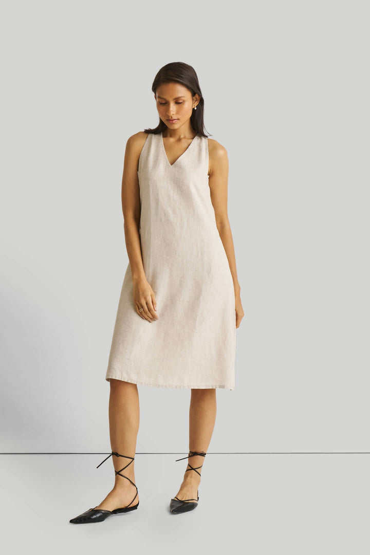 Reading Tea Leaves Dress - Ecru