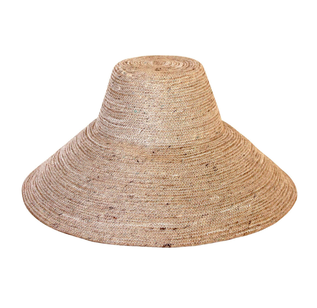 Riri Jute Handwoven Straw Hat - Natural Beige