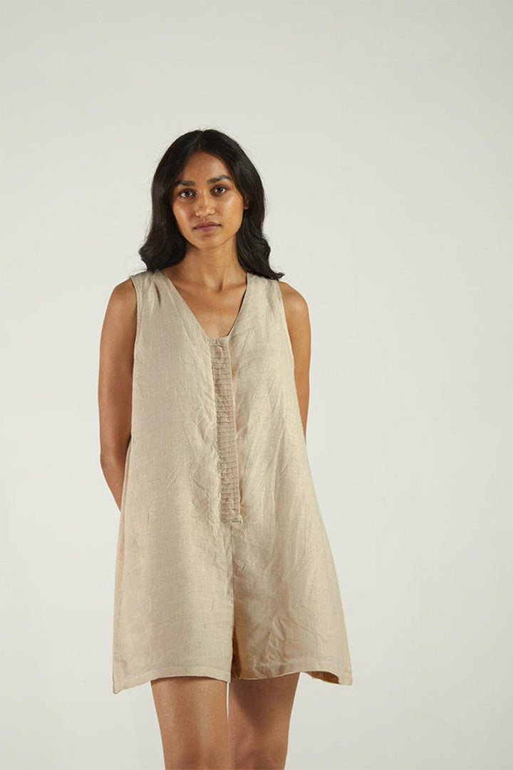 Romp and Play Romper - Sand Beige