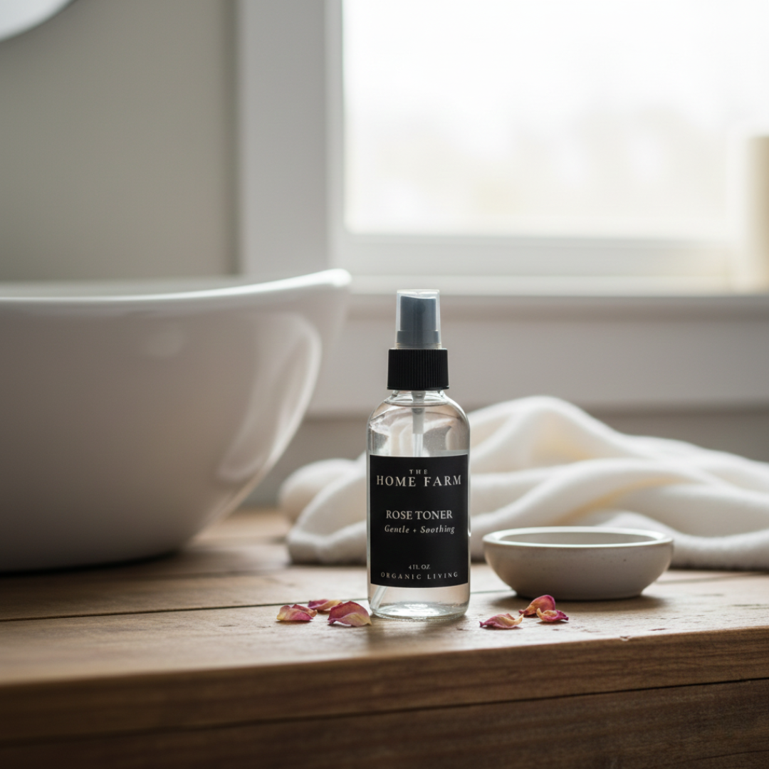 Rose Hydrating Facial Toner by The Home Farm