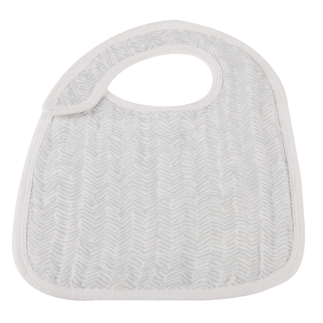 In the Wild Elephant Cotton Muslin Snap Bibs 3PK