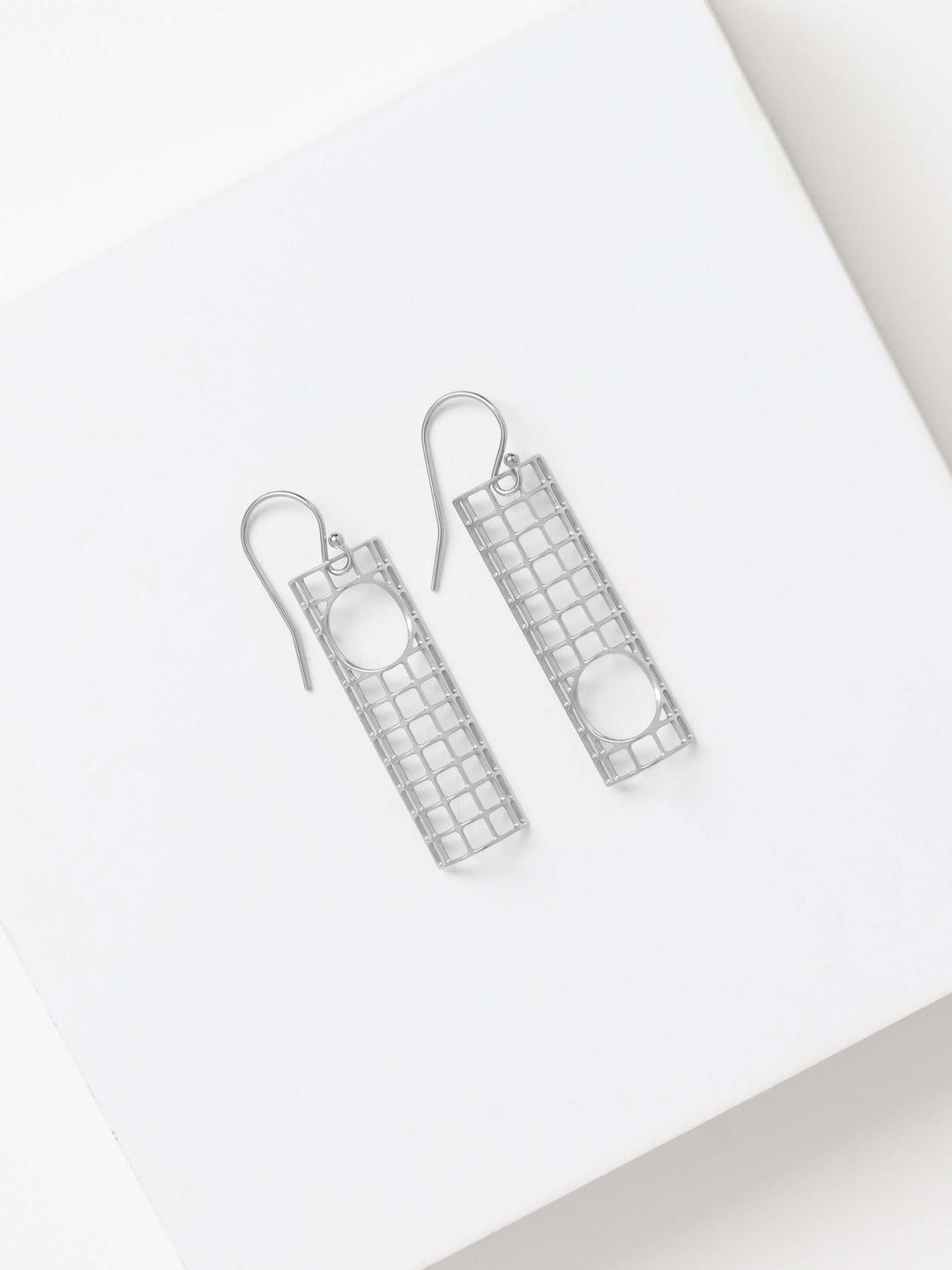 Void Earrings | 3D Geometric Earrings