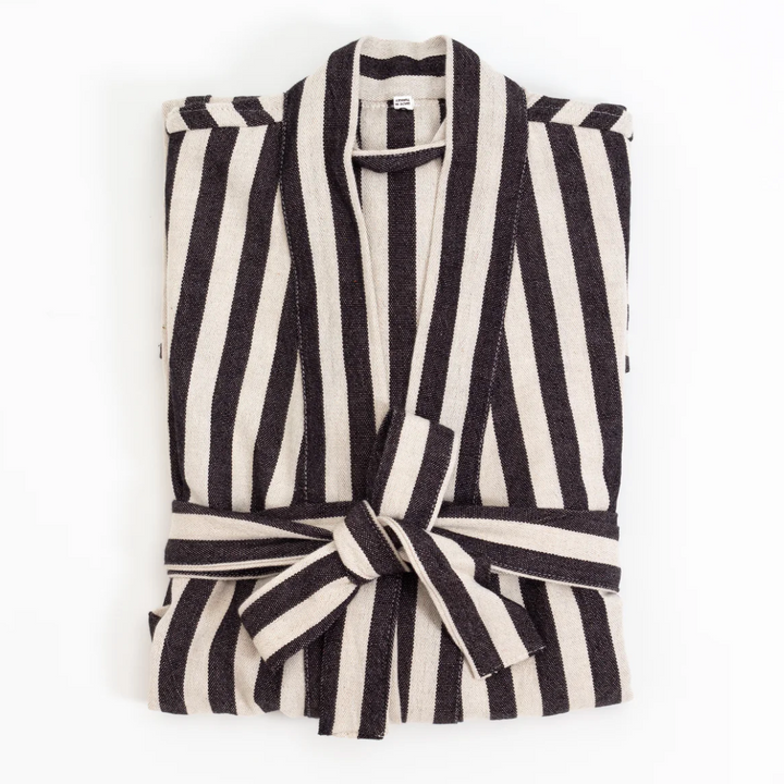 Turkish Zebra Bath Robe by Eastern Woven