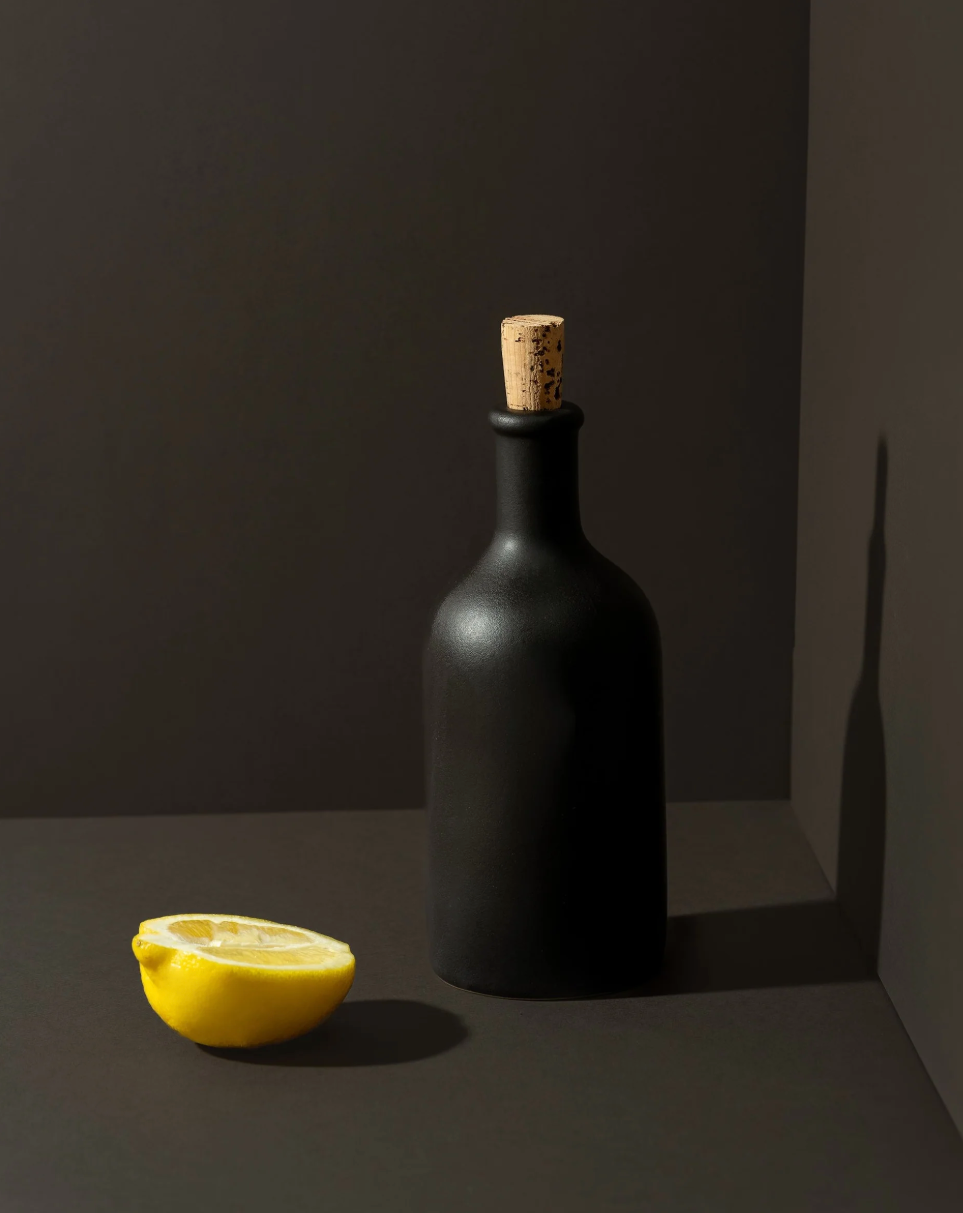 Stoneware Olive Oil Dispenser | Jazz 21 oz