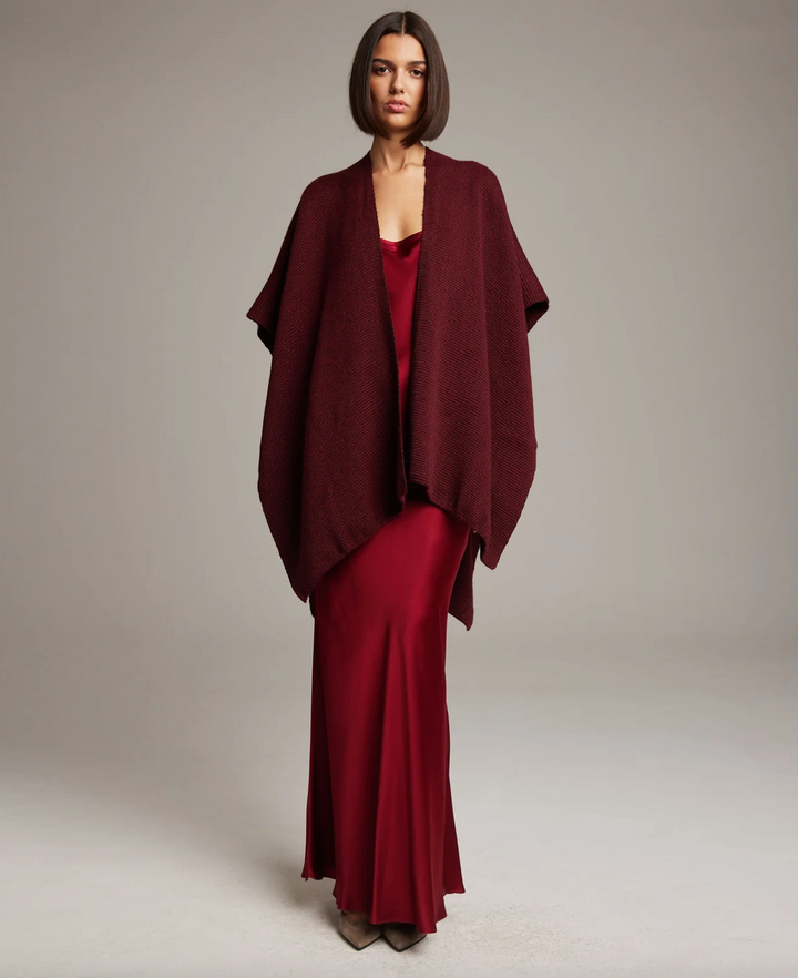 Solid Alpaca Duster