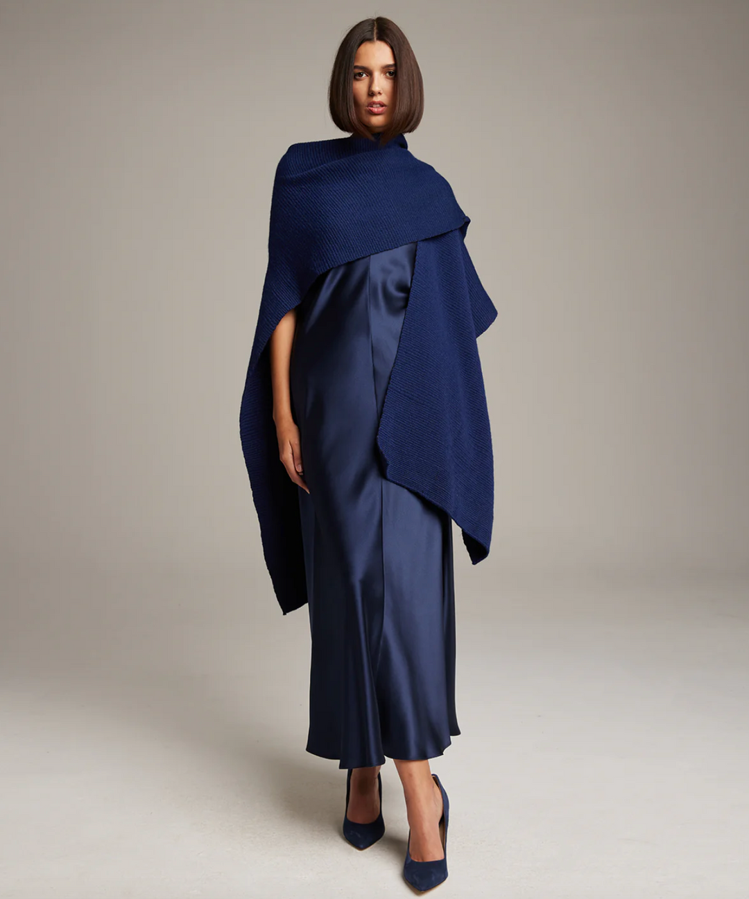 Solid Alpaca Duster