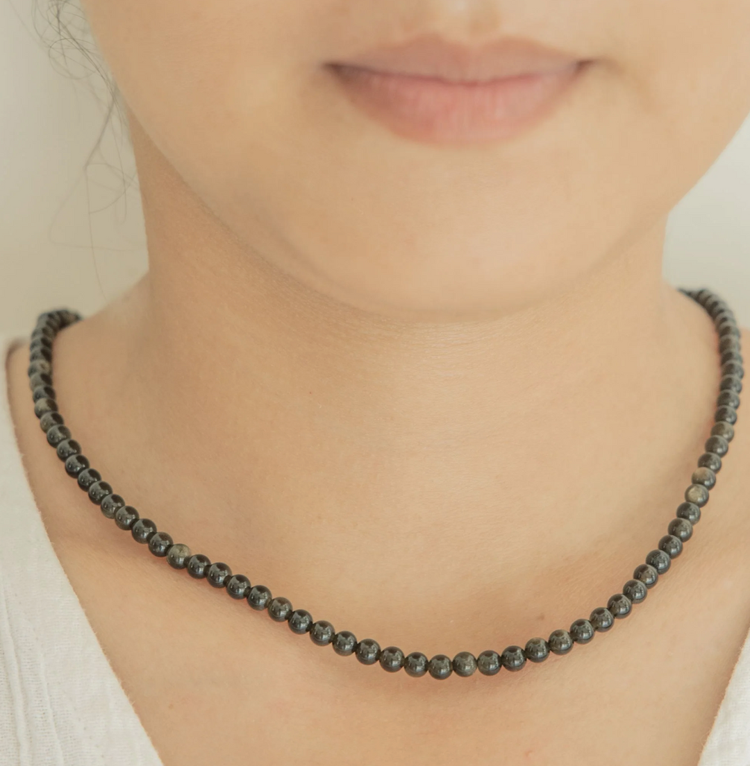 Gemstone & Gold Necklace