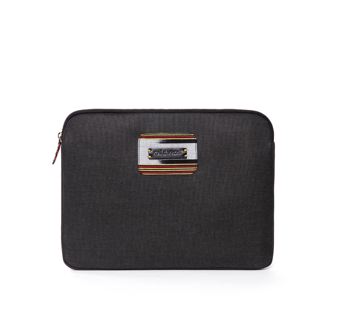 Zipped Canvas Laptop Case for 13" 14"
